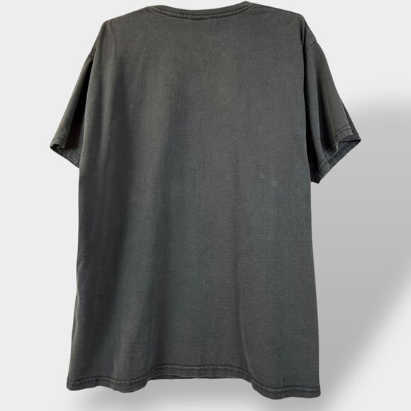 VTG 90s Disney Winnie The Pooh T-Shirt Sz XL Black Flower Butterfly Graphic Tee - Picture 5 of 11